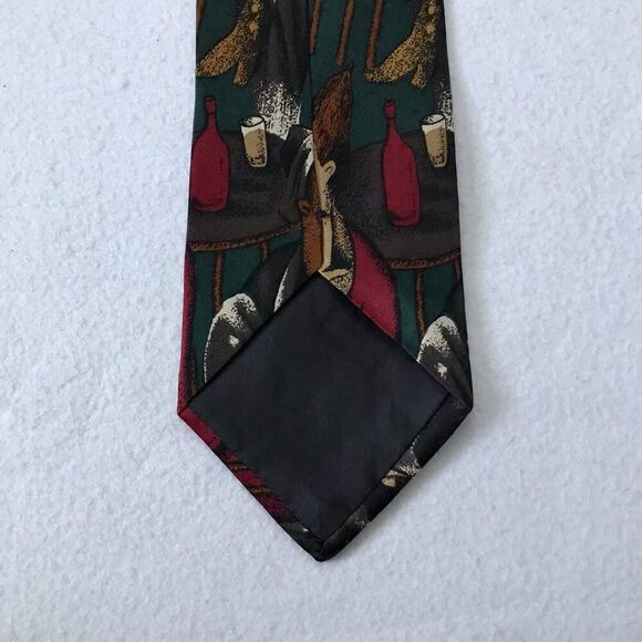 Girun Vintage Graphic Handmade Tie - Picture 5 of 8